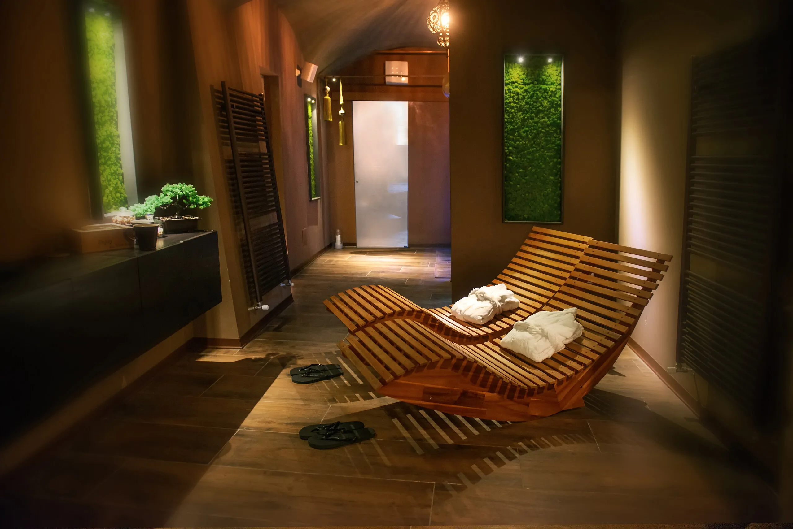 L’area relax della SPA Ad Aquas